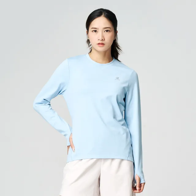 【BATIS 巴帝斯】女舒適吸排速乾長T - 兩色 - 25AW