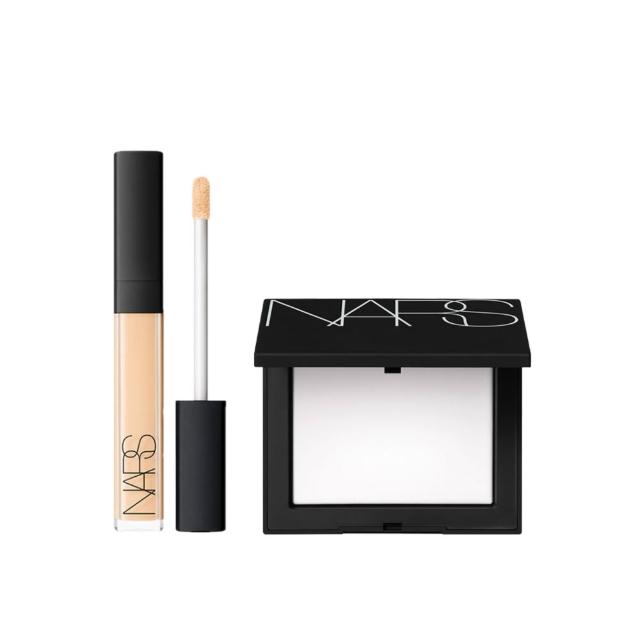 【NARS】完美持妝底妝組(小白餅+妝點甜心遮瑕蜜/定妝蜜粉/裸光蜜粉餅))