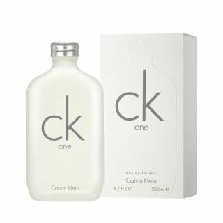 【CALVIN KLEIN】CK ONE 中性淡香水 200ml(專櫃公司貨)