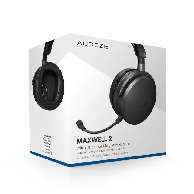 AUDEZE MAXWELL 2 無線電競 平面平板振膜 封閉式 遊戲耳機 PlayStation 版本(公司貨保證)