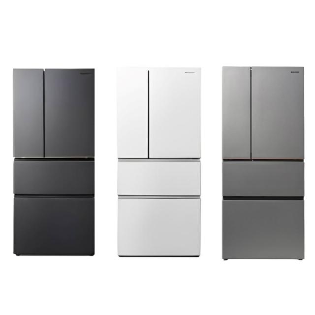 【Panasonic 國際牌】ECONAVI 610L三門變頻電冰箱無邊框絲絨鋼板 含基本安裝與舊機回收(NR-C615XV)