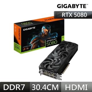 【GIGABYTE 技嘉】GeForce RTX 5080 WINDFORCE OC SFF 16G 超頻版 顯示卡(GV-N5080WF3OC-16GD)
