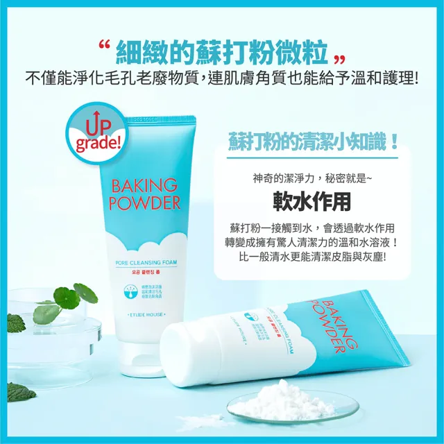【ETUDE】官方直營 蘇打粉 極淨深層毛孔洗面乳160ml