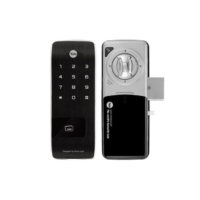 【Yale 耶魯】YDR-343A 卡片/密碼 輔助型智能門鎖(原廠公司貨 含基本安裝)
