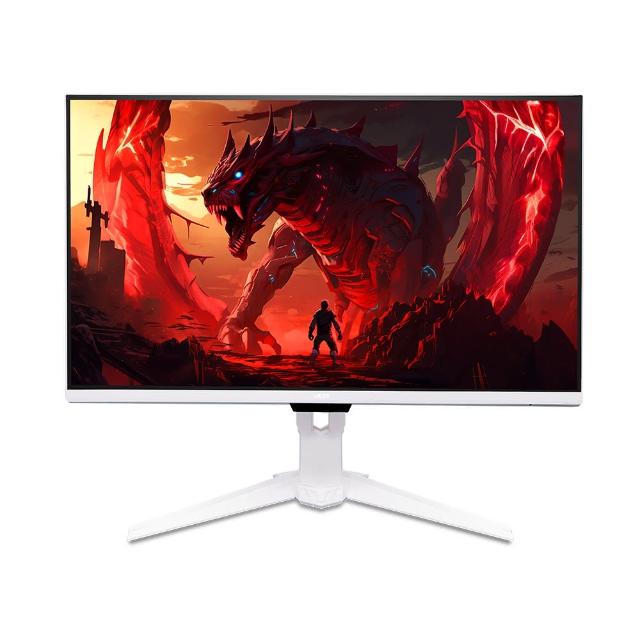Acer 宏碁 GA271U 27型 VA 平面顯示器,搭載 2560x1440 2K 解析度與 180Hz 更新率,提供流暢視覺體驗。支援 Type-C、DisplayPort 與 HDMI 連線,16:9 比例無觸控設計,適合遊戲與辦公使用,享 3 年保固安心保障。 Acer宏碁 GA271U