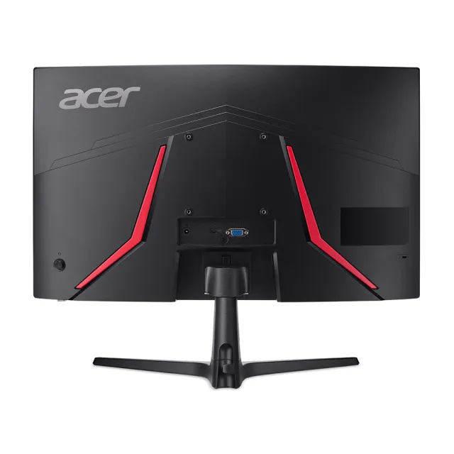 【Acer 宏碁】ED240Q P0 24型 FHD 16:9 144Hz曲面電競螢幕(可傾斜/1500R/FreeSync/1ms/VA)