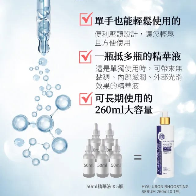 【AUS LIFE 澳思萊】靚白活顏肌因菁華露260ml+黃金胜肽膠原嫩白面膜120ml(1+1保濕提拉 適合蠟黃暗沉斑點肌)