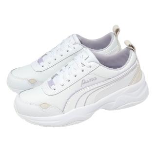 【PUMA】休閒鞋 Cilia Mode Lux 女鞋 白 紫 厚底 增高 397824-07
