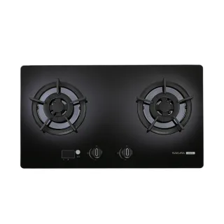 【SAKURA 櫻花】二口小面板智控易清檯面爐 G2527G(原廠安裝)