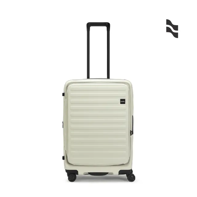 【LOJEL】假日照常配送 CUBO 26吋 前開式擴充拉鍊拉桿箱(行李箱 旅行箱)