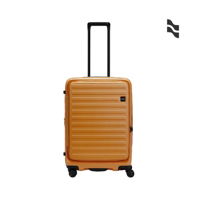【LOJEL】假日照常配送 CUBO 26吋 前開式擴充拉鍊拉桿箱(行李箱 旅行箱)