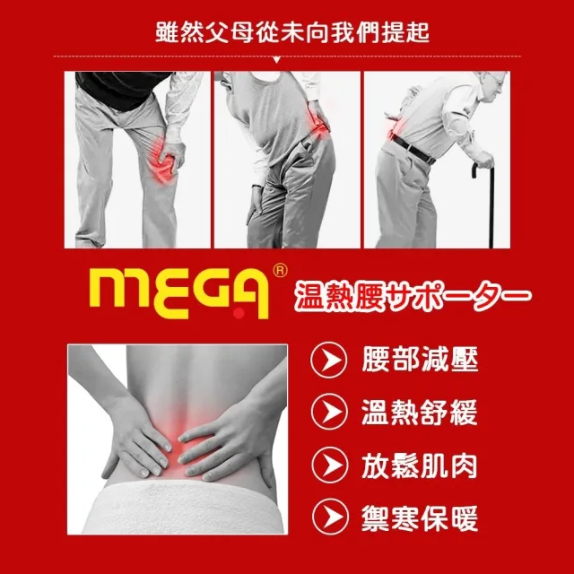 【MEGA COOHT】USB無線加熱 磁石專科熱敷護腰 附行動電源(熱敷 無線 溫熱磁石 熱敷腰)