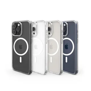 【OVERDIGI】Aurora V2 Mag 磁吸軍規防摔透明殼 iPhone 14/15系列 (磁吸 纖薄晶透軍規防摔)