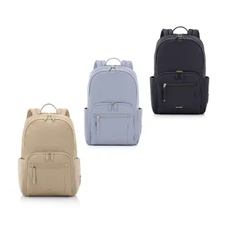 【Samsonite 新秀麗】AUDRINA 時尚商務多功能輕量筆電後背包/女包/雙肩包/電腦包15.6吋(多色可選)