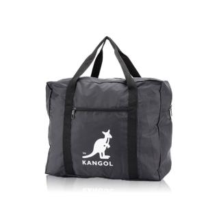 【KANGOL】英國袋鼠超大容量隨身收納旅行袋(可摺疊/可插掛行李箱/行李箱放大術)