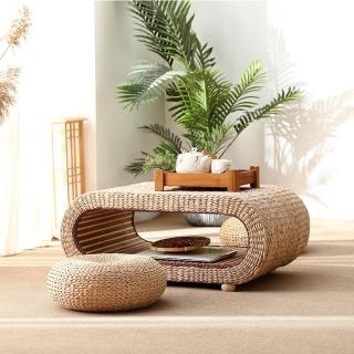 HOME宜家 家用炕幾 榻榻米茶几 日式飄窗桌子 簡約陽臺矮桌80*50*35cm（炕桌/矮桌/飄窗桌）