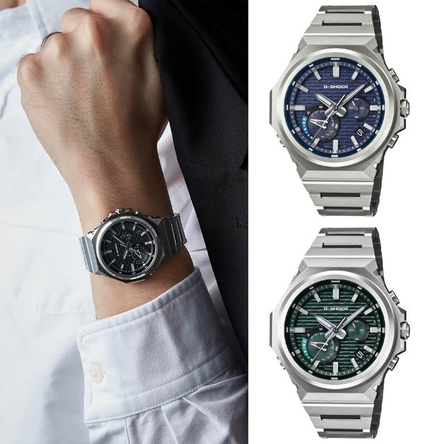【CASIO 卡西歐】G-SHOCK 碳纖維防護太陽能藍牙手錶-3款可選(GST-B1000D-1A/2A/3A)