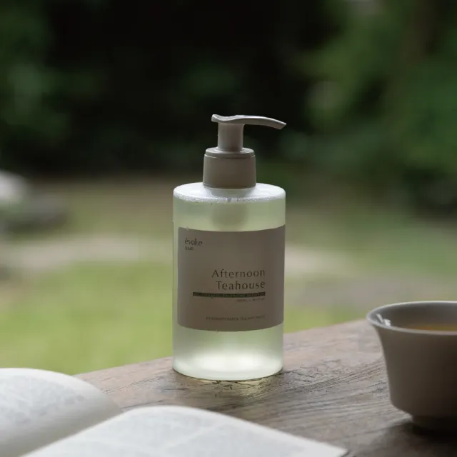 【JAN DAN 簡單】午後茶室沐浴露300ml+午後茶室洗髮精300ml組合 2入組