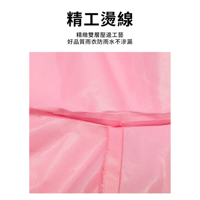 LEO 10入組 加厚EVA一次性雨衣 一件式雨衣 輕便雨衣 成人雨衣 拋棄式雨衣 連身雨衣 男女通用