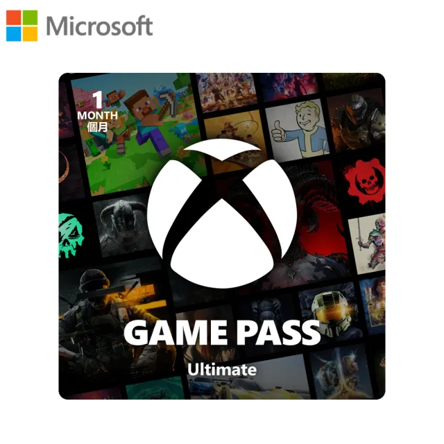 【Microsoft 微軟】Xbox Game Pass Ultimate 終極版1個月(下載版)(下載版購買後無法退換貨)