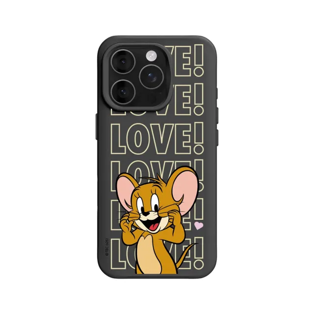 【RHINOSHIELD 犀牛盾】iPhone 16系列 SolidX 強化吸震緩衝防摔手機殼/傑利鼠愛心(湯姆貓與傑利鼠)