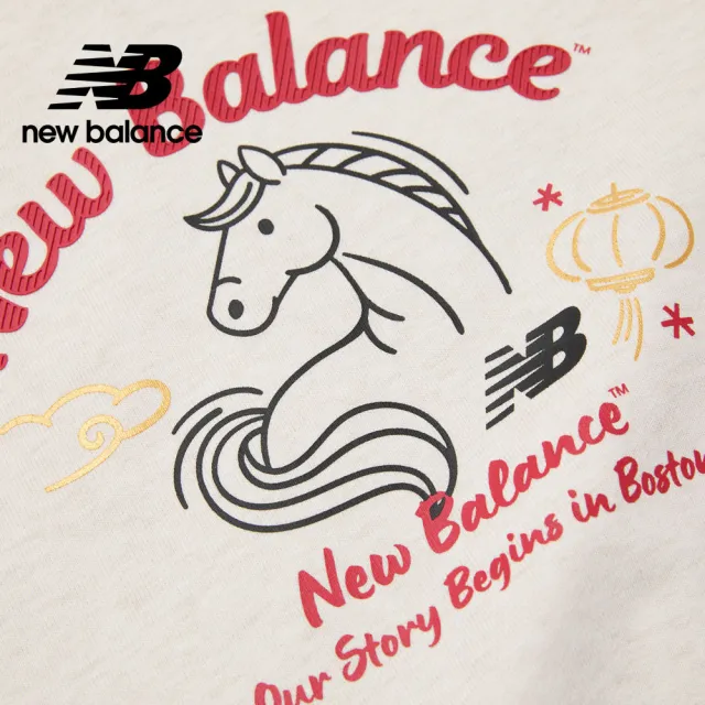 【NEW BALANCE】NB 童裝帽T_7CG1109WOML_男童/女童_灰紅色