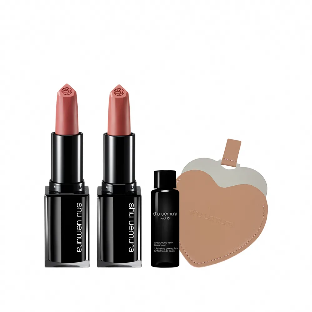 【植村秀】官方直營 無色限輕霧保濕唇膏2入組(Shu uemura