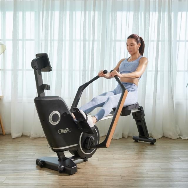 【BGYM 比勁】商用 W680雙槳划船機(全身訓練/逆轉圓肩駝背/鍛鍊手臂肩背/燃脂塑形/運動訓練APP/技師安裝)