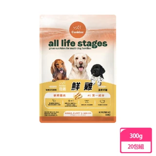 【CANIDAE】即期良品 良善 全齡犬糧 鮮雞300g*20包組 (效期至20260205/犬糧/乾糧/飼料)