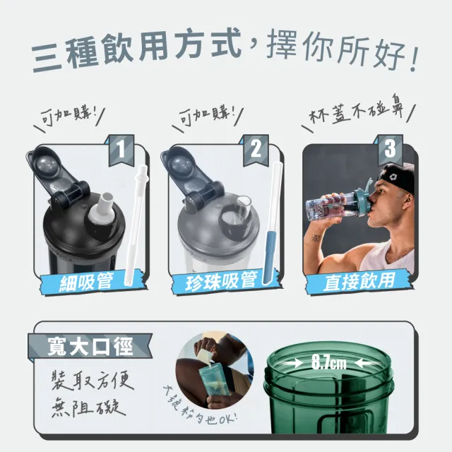 【Blender Bottle】2入組_Tritan搖搖杯-Pro32系列 原裝進口(BlenderBottle/運動水壺/乳清蛋白)
