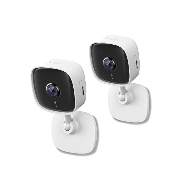 (兩入組)【TP-Link】Tapo C100 1080P 200萬畫素WiFi無線網路攝影機/監視器 IP CAM