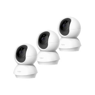 (三入組)【TP-Link】Tapo C200 1080P 200萬畫素WiFi無線旋轉網路攝影機/監視器 IP CAM