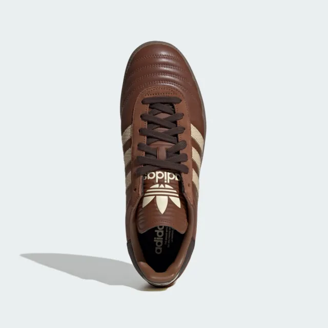 【adidas 愛迪達】Samba JP 男女 休閒鞋 德訓鞋 舒適 棕 米(JR0962)