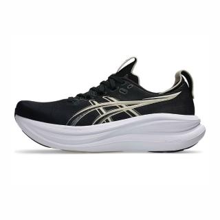 【asics 亞瑟士】GEL-Nimbus 28 4E 男 慢跑鞋 超寬楦 跑鞋 路跑 黑(1011C145-002)
