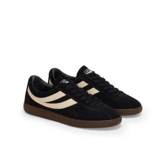 【SUPERGA】男休閒鞋 男鞋 1960 CAPRI 經典復刻麂皮休閒鞋 黑色 義大利國民鞋