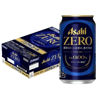 【ASAHI 朝日】Zero衝擊無酒精啤酒風味飲(350mlx24入)