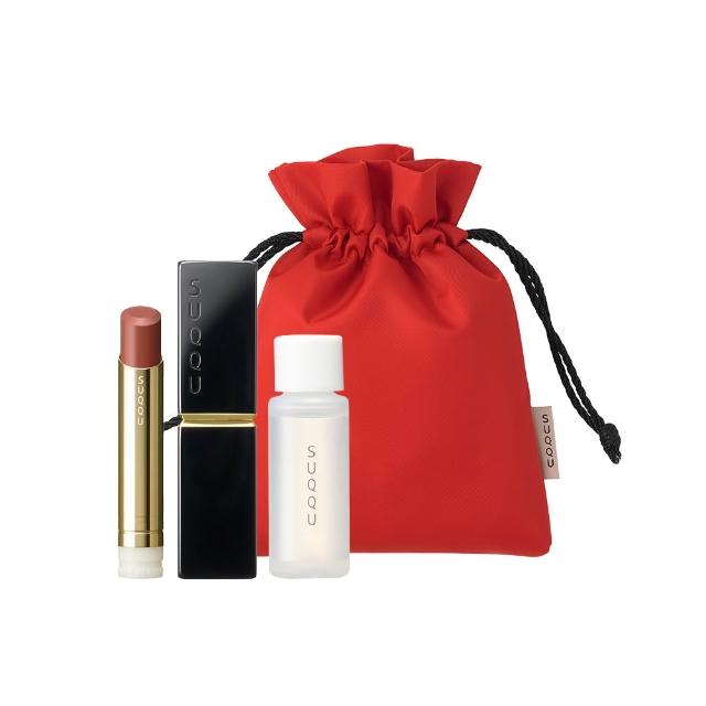 【SUQQU】晶采潤艷唇膏+殼組(多色任選_加贈淨膚組)