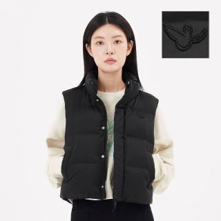 【Mark Gonzales】女裝 小天使短版羽絨背心-黑色