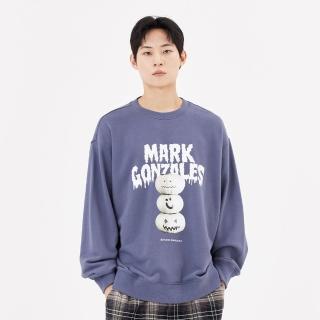 【Mark Gonzales】男女同款 南瓜三兄弟大學T-紫色