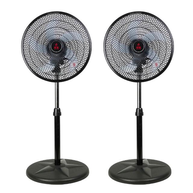 【勳風】14吋360度八方吹循環立扇/2入組(BHF-K0179)
