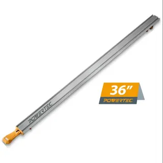 POWERTEC 71706 36英寸 精準切割靠山尺木工圓鋸導尺