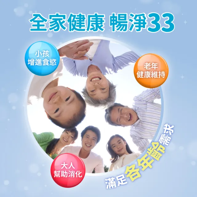 【寶齡富錦】暢淨33益生菌 3入組(14包/盒 促進食慾/幫助消化)