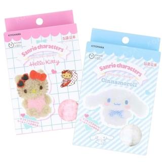 【小禮堂】Sanrio 三麗鷗 DIY手作絨毛玩偶吊飾 毛茸茸款 Kitty 大耳狗