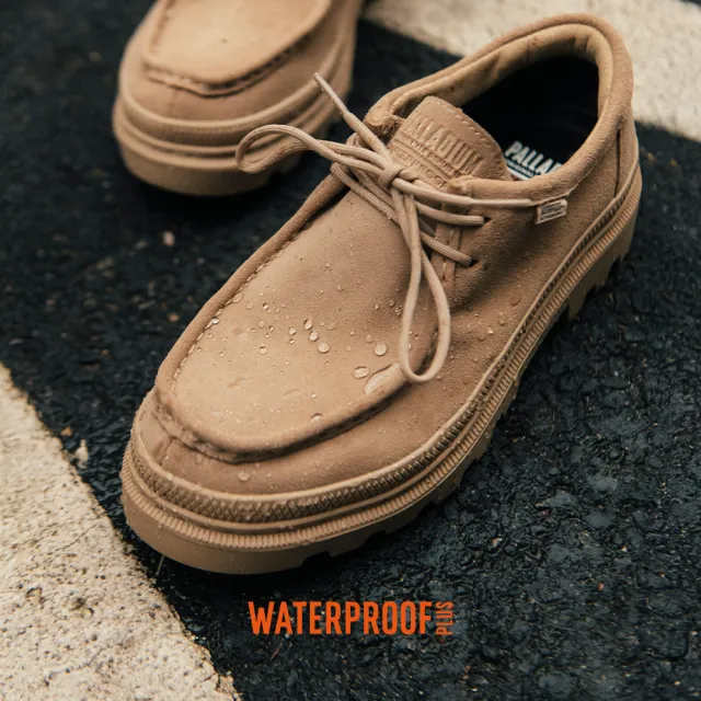 【Palladium】TROOPER LOAF SDE WP+麂皮再生橘標防水鞋/休閒鞋-男鞋/女鞋-四色任選