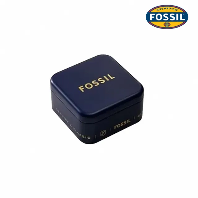 【FOSSIL】Arden 不鏽鋼錶帶耳環 JF04786710