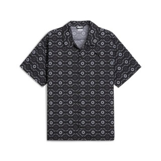 【PUMA】流行系列New Prep印花短袖襯衫 男女共同 62787301