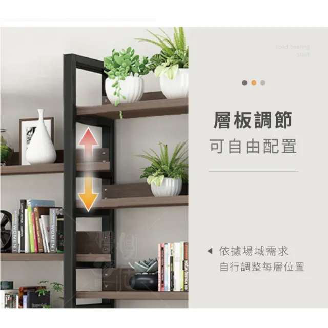 【慢慢家居】專人組裝-加厚層板高耐重五層置物架-層板可調(W100xD30xH182cm)