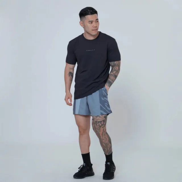 【VERVE】Core186™ 肌肉訓練短袖(高彈性、高延展、吸濕快乾、抗UV、柔軟、顯肩、顯壯、合身、訓練短袖)
