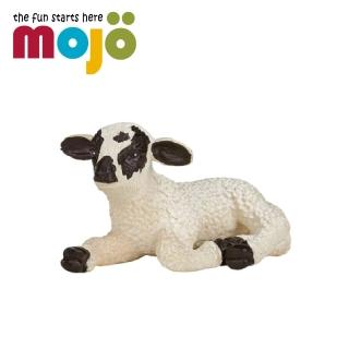 【Mojo Fun】動物模型-黑麵小綿羊 躺姿(恐龍/公仔/動物/模型/玩具)