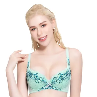 【Swear 思薇爾】買一送一2件組花芯系列A-F罩蕾絲包覆女內衣(2色各1)